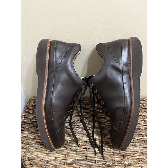 Samuel Hubbard Brown Leather Mens Shoes Shoes Vibram Sole 10.5 ( No Sole main image 8